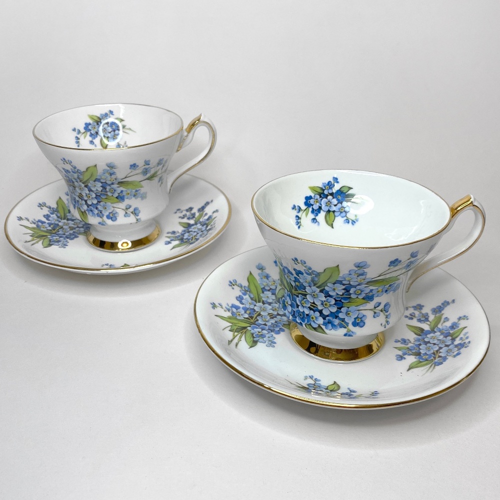 Forget-Me-Not Windsor Teacup & Saucer